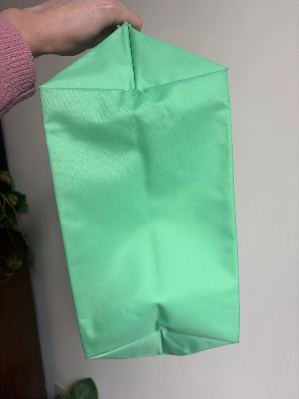 Longchamp Le Pliage Large Nylon Tote in Pistachio - Picture 7 of 13
